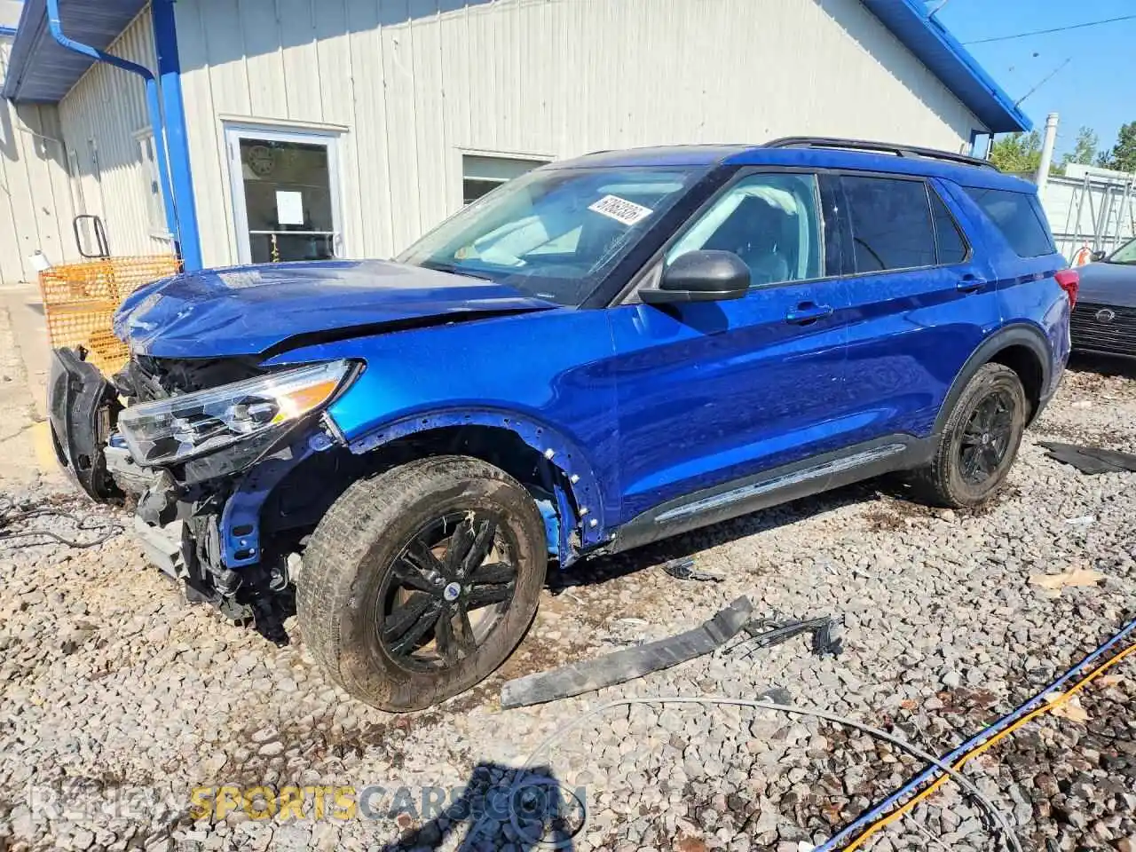 1 Фотография поврежденного автомобиля 1FMSK8DH5MGB58800 FORD EXPLORER 2021
