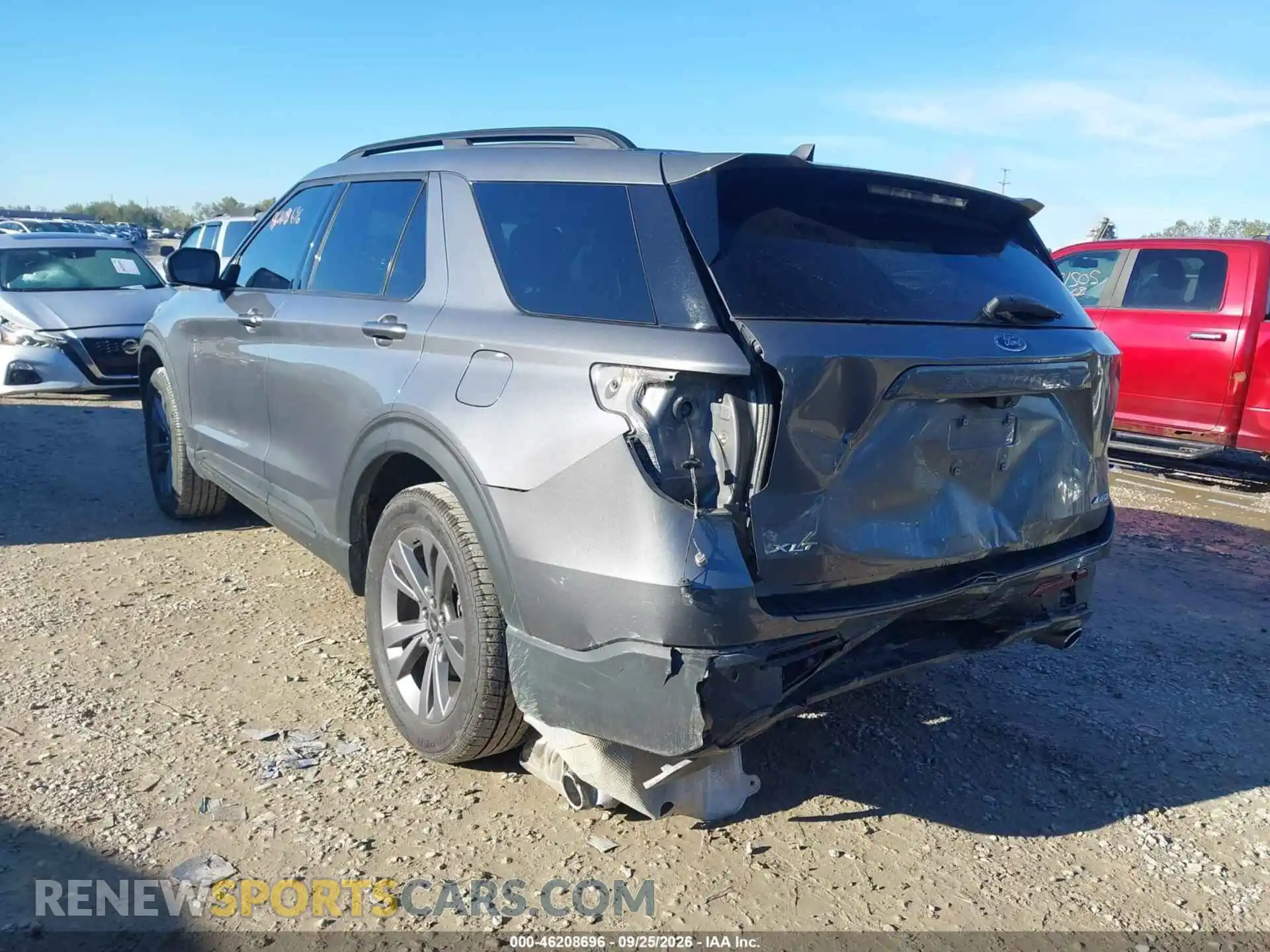 3 Photograph of a damaged car 1FMSK8DH5MGB77833 FORD EXPLORER 2021