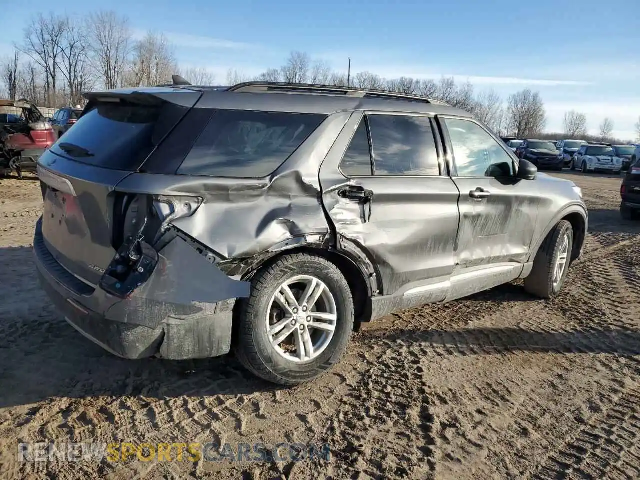 3 Photograph of a damaged car 1FMSK8DH5MGB88086 FORD EXPLORER 2021