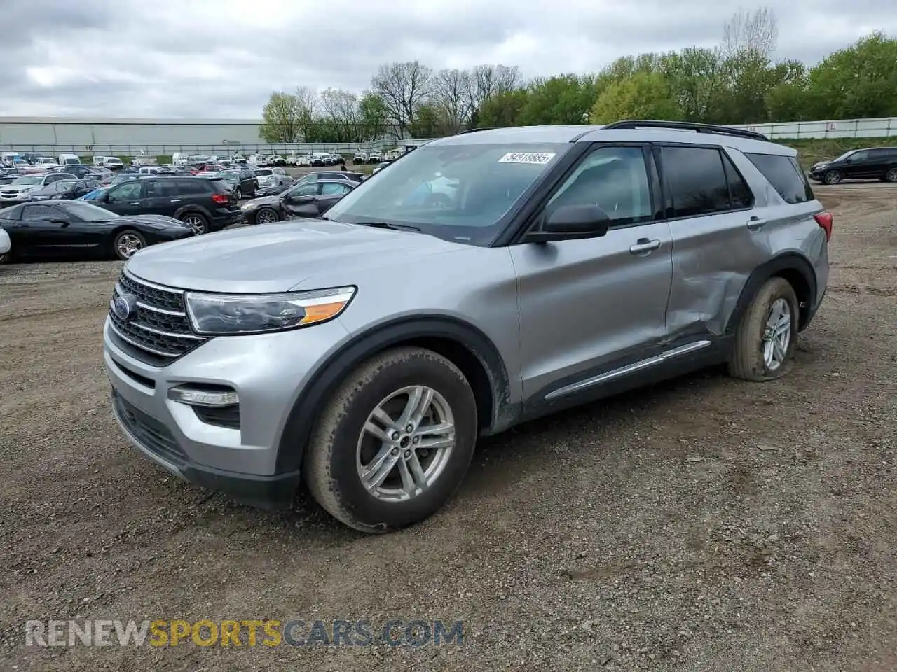 1 Photograph of a damaged car 1FMSK8DH6MGA29531 FORD EXPLORER 2021