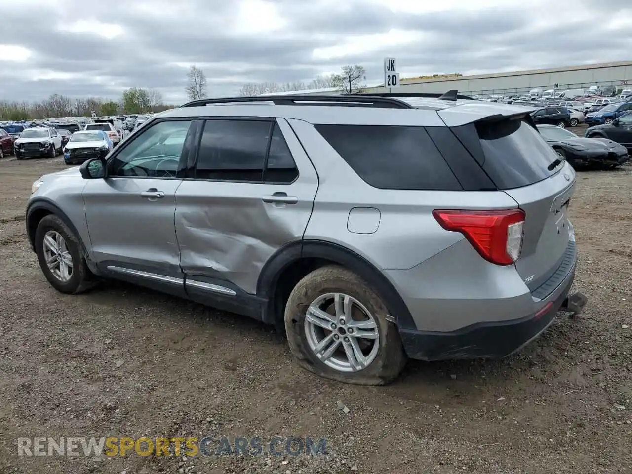 2 Photograph of a damaged car 1FMSK8DH6MGA29531 FORD EXPLORER 2021