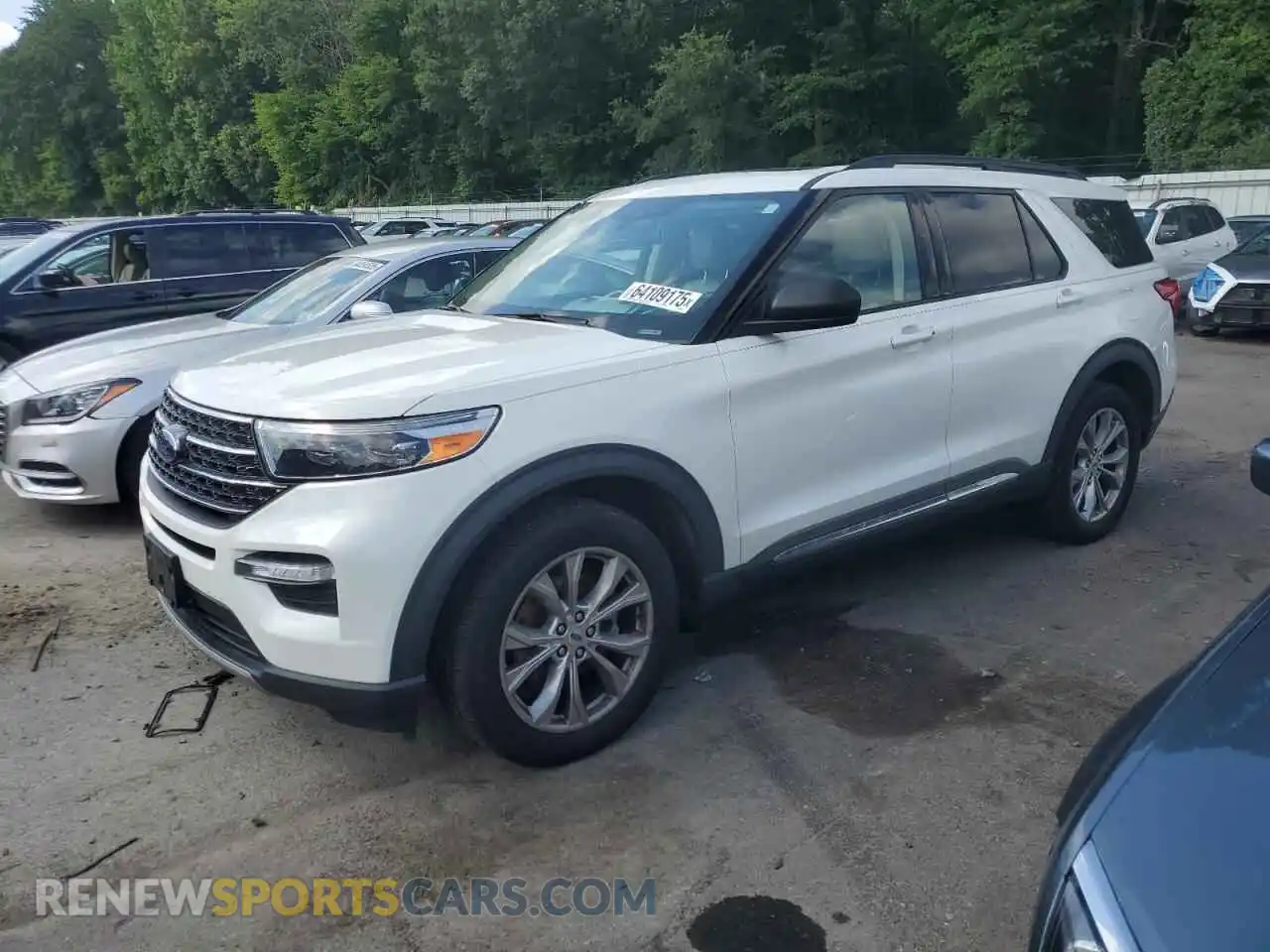 1 Photograph of a damaged car 1FMSK8DH6MGA36639 FORD EXPLORER 2021