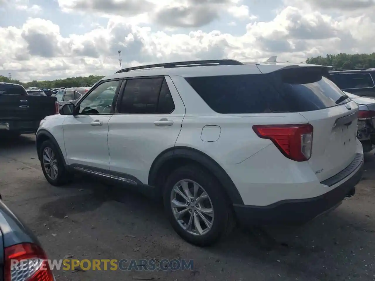 2 Photograph of a damaged car 1FMSK8DH6MGA36639 FORD EXPLORER 2021