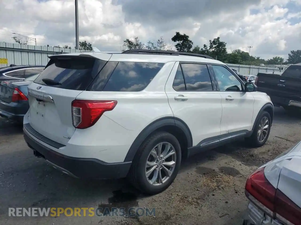 3 Photograph of a damaged car 1FMSK8DH6MGA36639 FORD EXPLORER 2021