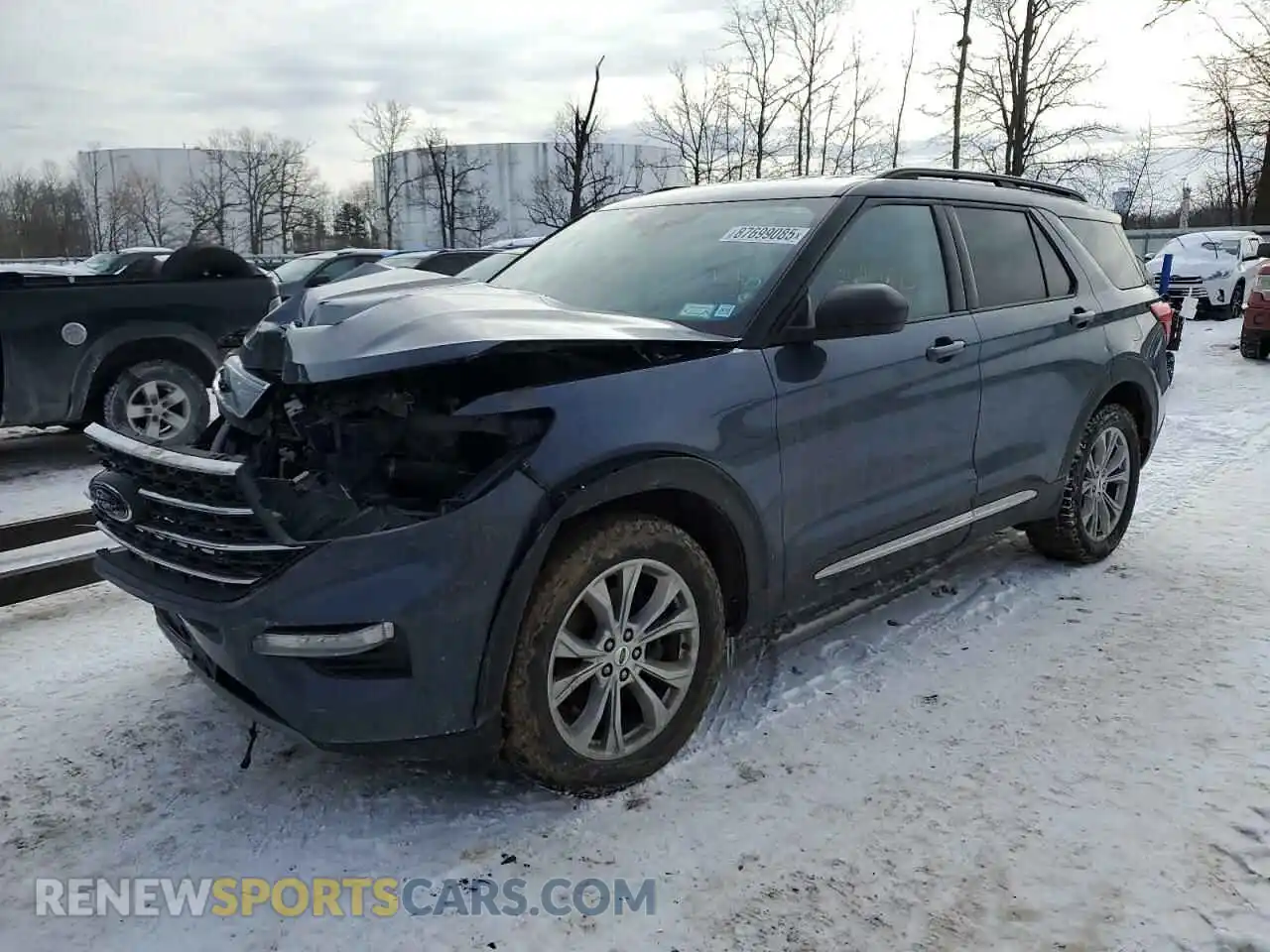1 Photograph of a damaged car 1FMSK8DH6MGA69379 FORD EXPLORER 2021