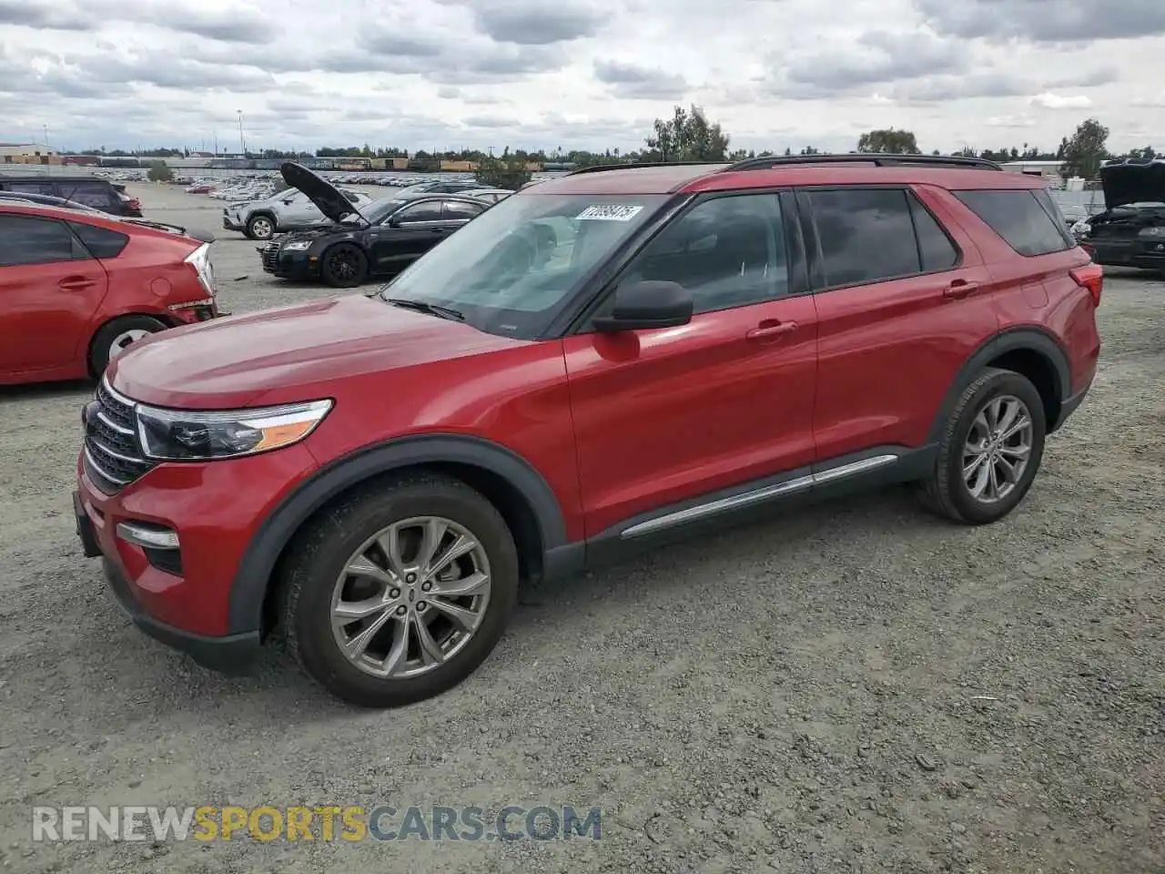 1 Photograph of a damaged car 1FMSK8DH6MGA72394 FORD EXPLORER 2021