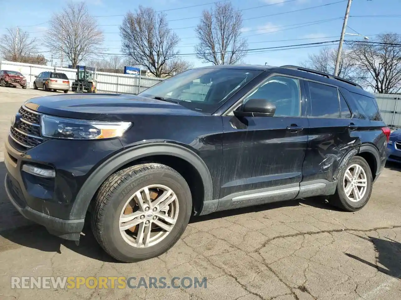 1 Photograph of a damaged car 1FMSK8DH6MGA80995 FORD EXPLORER 2021