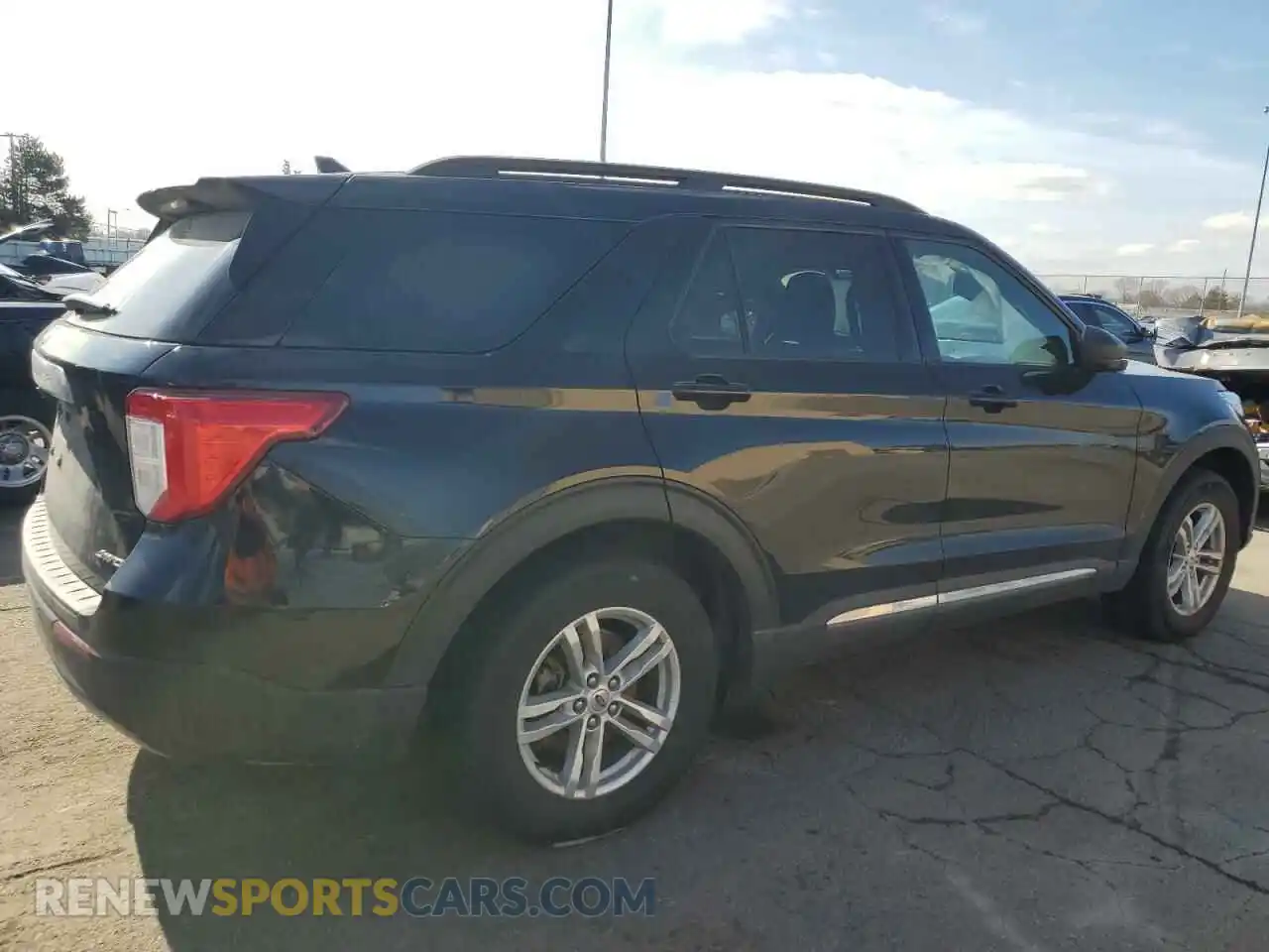 3 Photograph of a damaged car 1FMSK8DH6MGA80995 FORD EXPLORER 2021