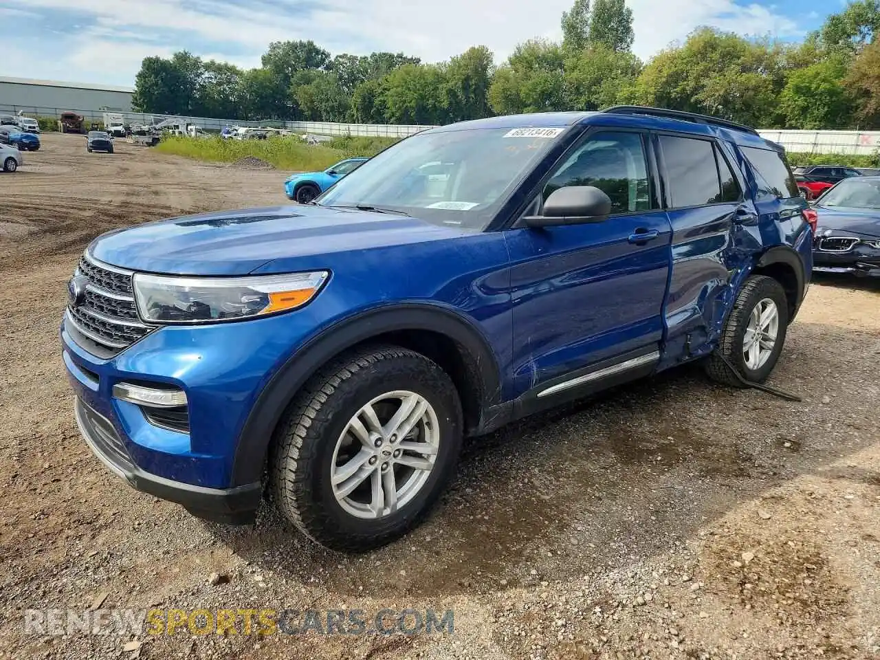 1 fotografías del automóvil dañado 1FMSK8DH6MGA93617 FORD EXPLORER 2021