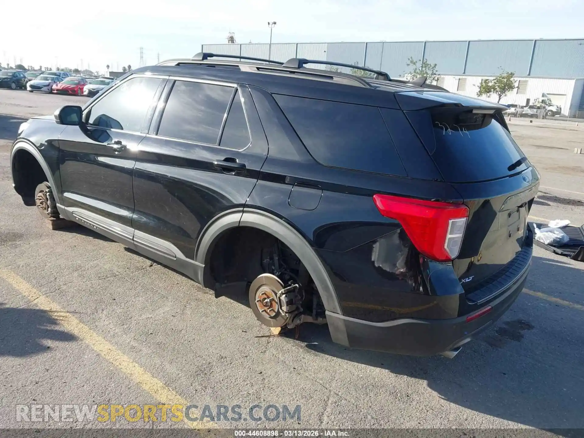 3 Photograph of a damaged car 1FMSK8DH6MGB33274 FORD EXPLORER 2021