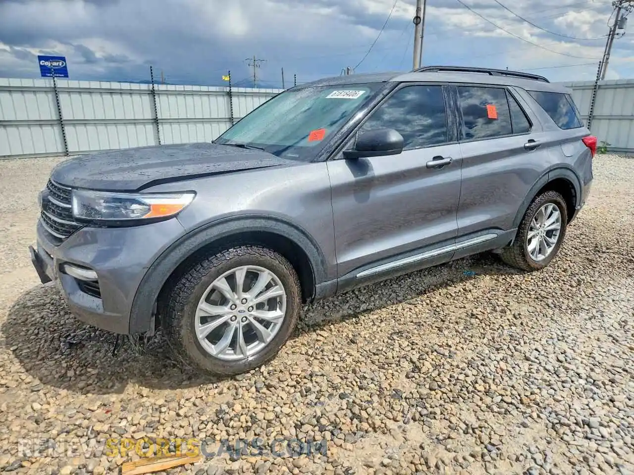 1 Photograph of a damaged car 1FMSK8DH6MGB45201 FORD EXPLORER 2021