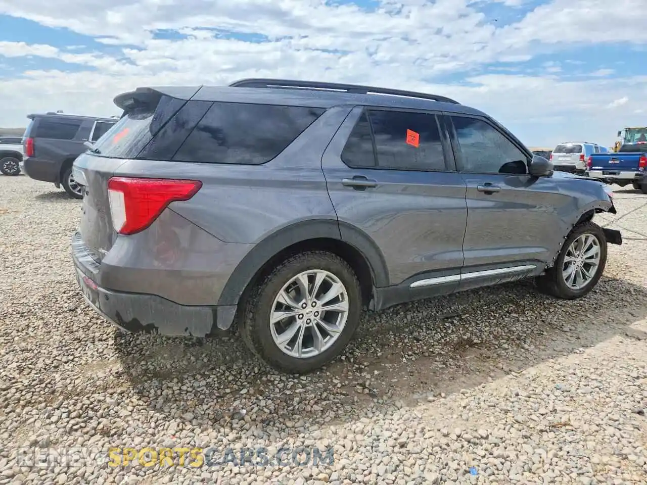 3 Photograph of a damaged car 1FMSK8DH6MGB45201 FORD EXPLORER 2021