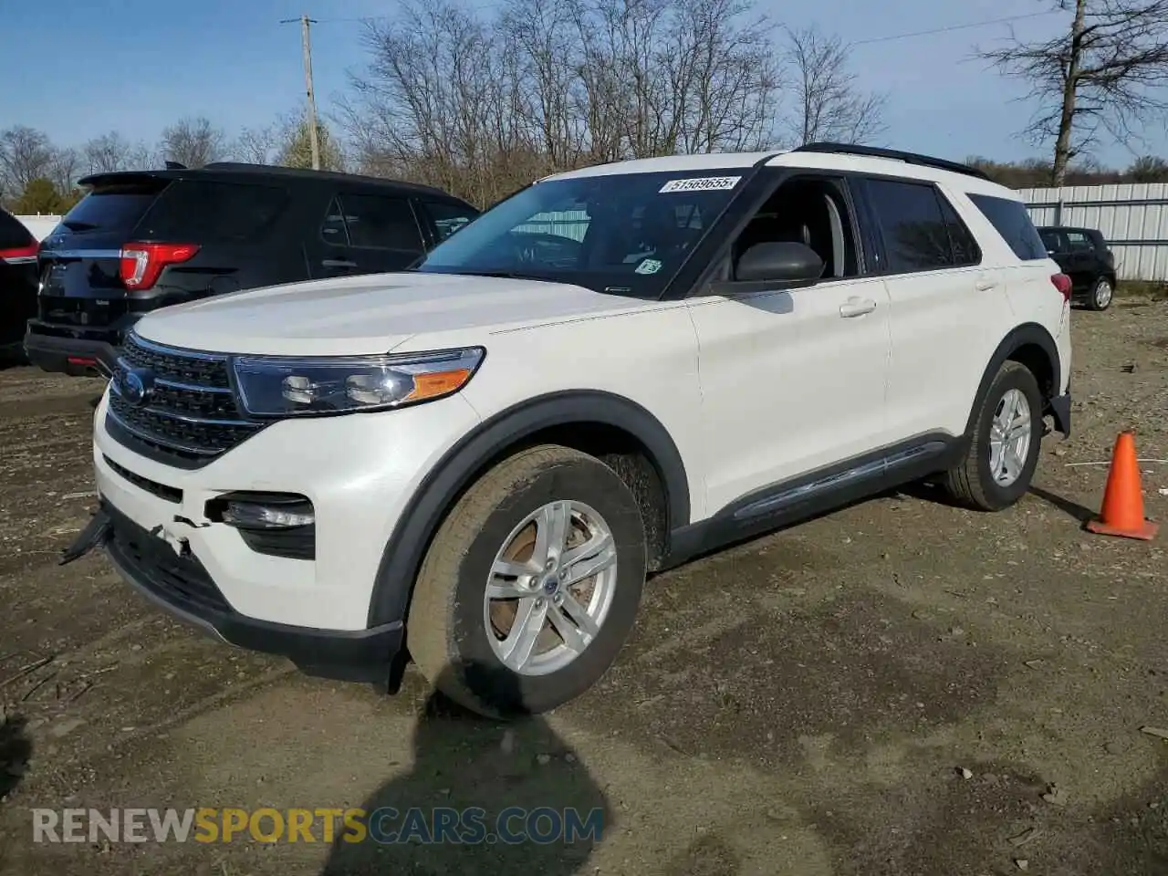 1 Photograph of a damaged car 1FMSK8DH6MGB75671 FORD EXPLORER 2021