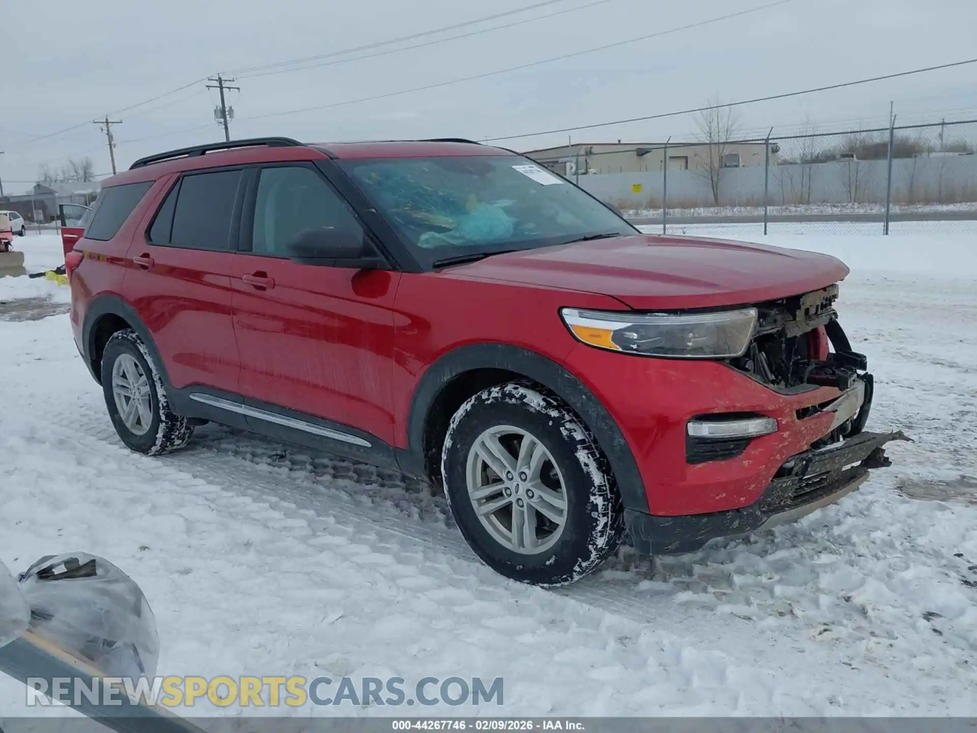 1 Photograph of a damaged car 1FMSK8DH6MGC03923 FORD EXPLORER 2021
