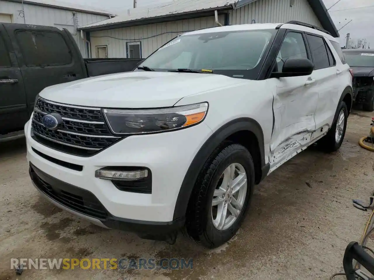 1 Photograph of a damaged car 1FMSK8DH7MGA20790 FORD EXPLORER 2021