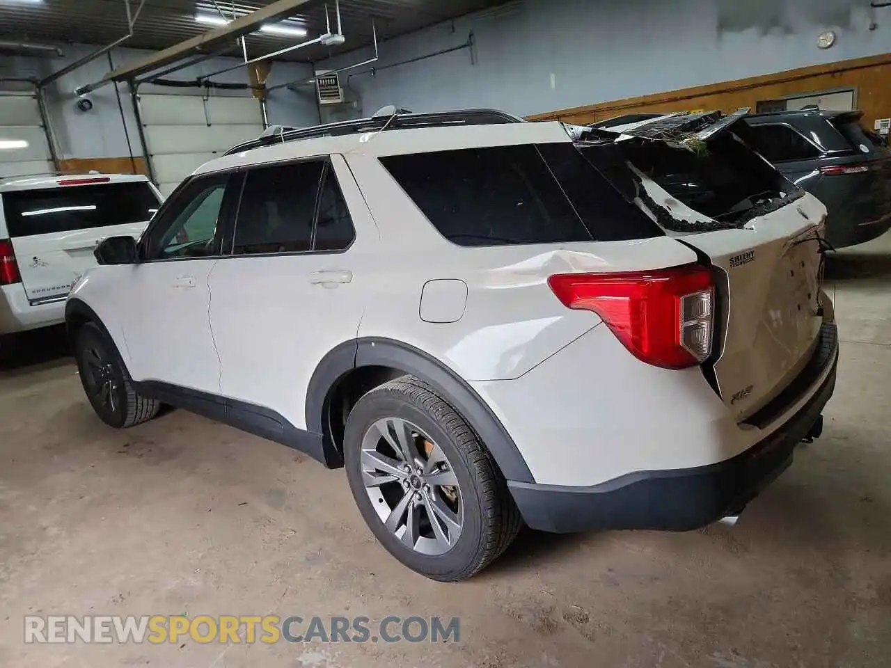 2 fotografías del automóvil dañado 1FMSK8DH7MGA91357 FORD EXPLORER 2021