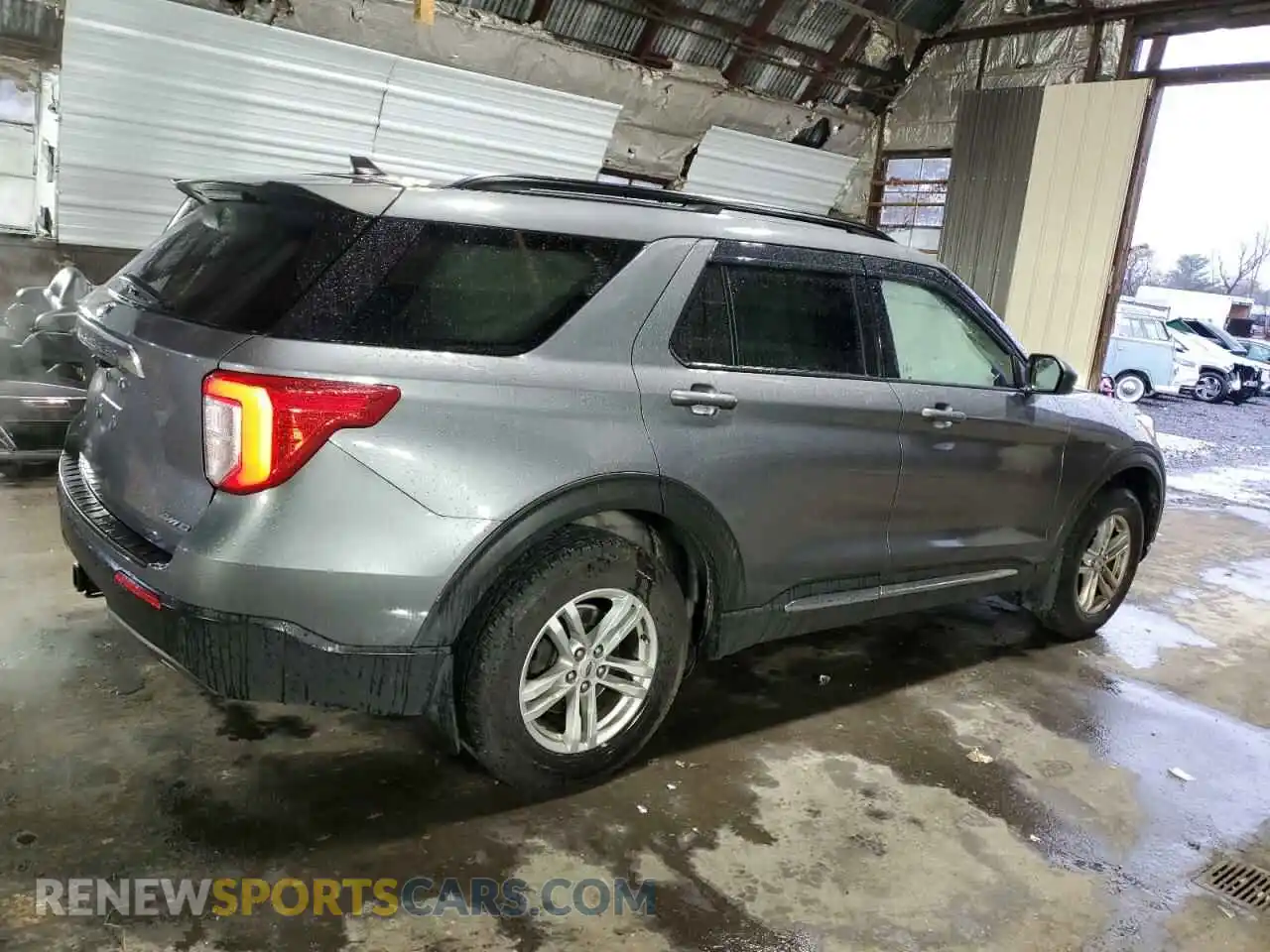 3 Photograph of a damaged car 1FMSK8DH7MGB22543 FORD EXPLORER 2021