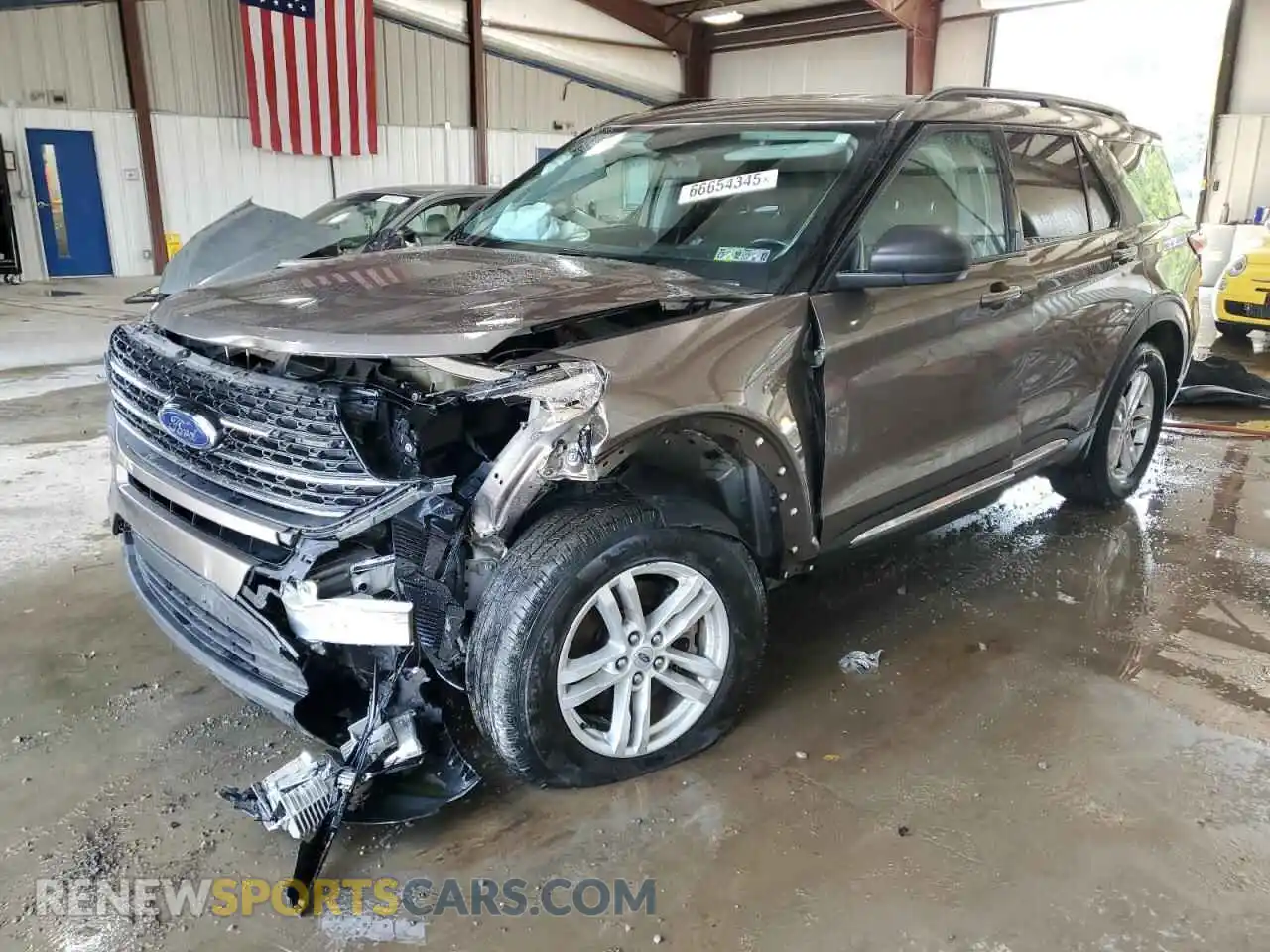 1 Photograph of a damaged car 1FMSK8DH7MGB77591 FORD EXPLORER 2021