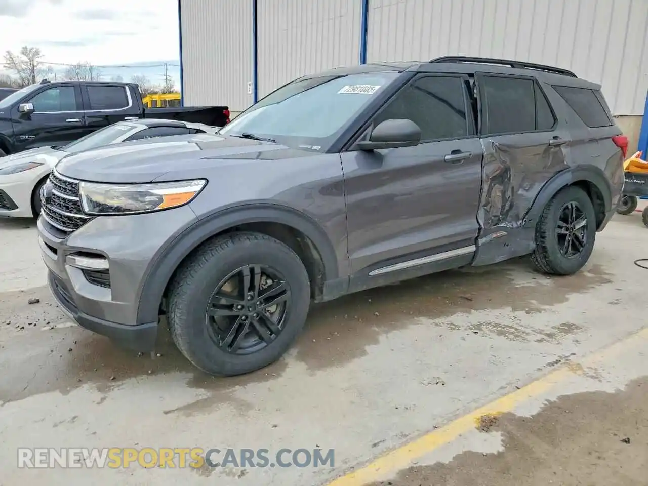 1 Photograph of a damaged car 1FMSK8DH7MGB98070 FORD EXPLORER 2021