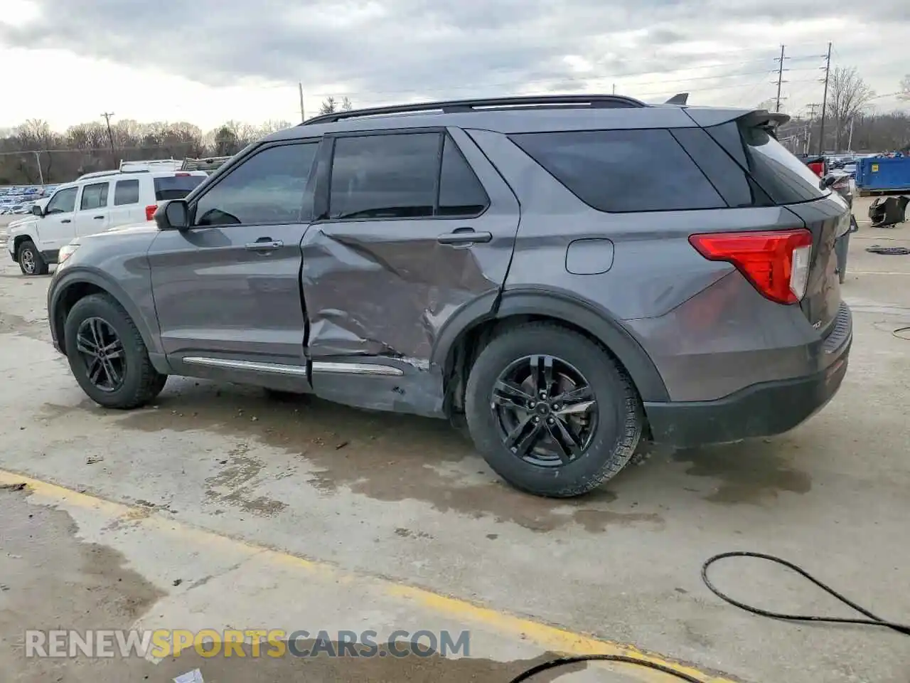 2 Photograph of a damaged car 1FMSK8DH7MGB98070 FORD EXPLORER 2021