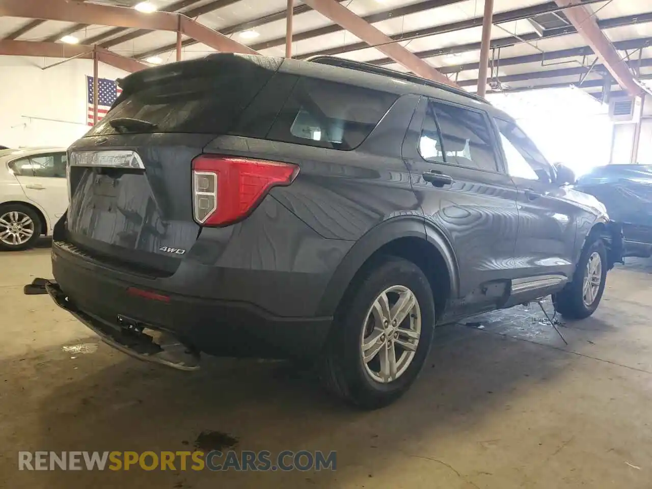 3 Photograph of a damaged car 1FMSK8DH7MGC42360 FORD EXPLORER 2021