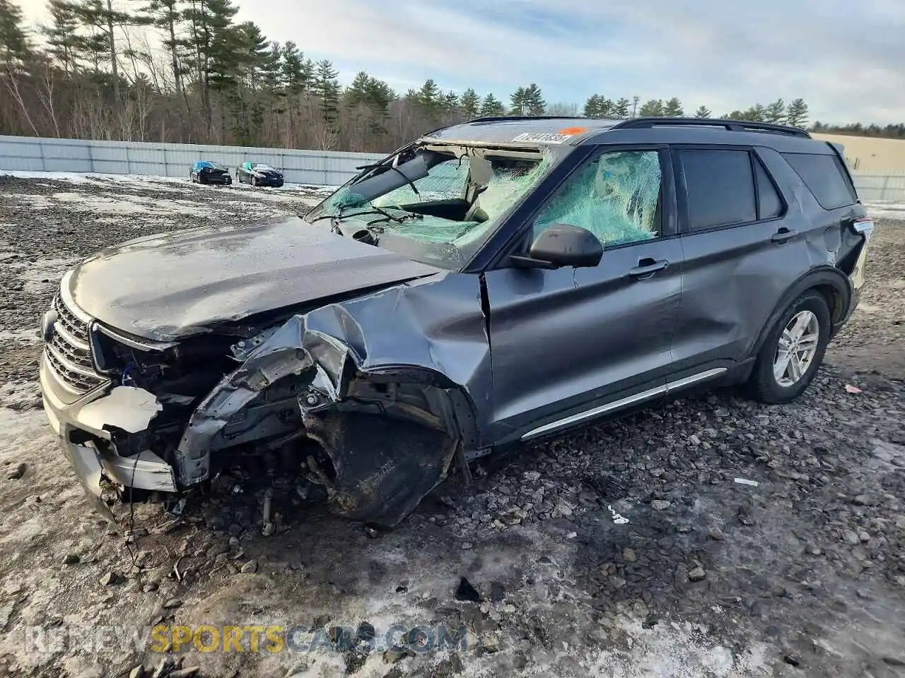 1 Photograph of a damaged car 1FMSK8DH8MGA00712 FORD EXPLORER 2021