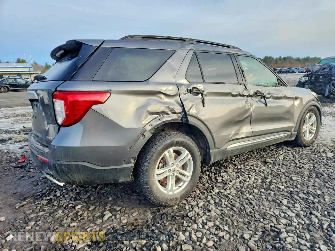 3 Photograph of a damaged car 1FMSK8DH8MGA00712 FORD EXPLORER 2021