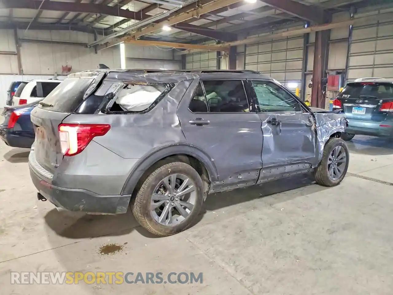 3 fotografías del automóvil dañado 1FMSK8DH8MGA15856 FORD EXPLORER 2021