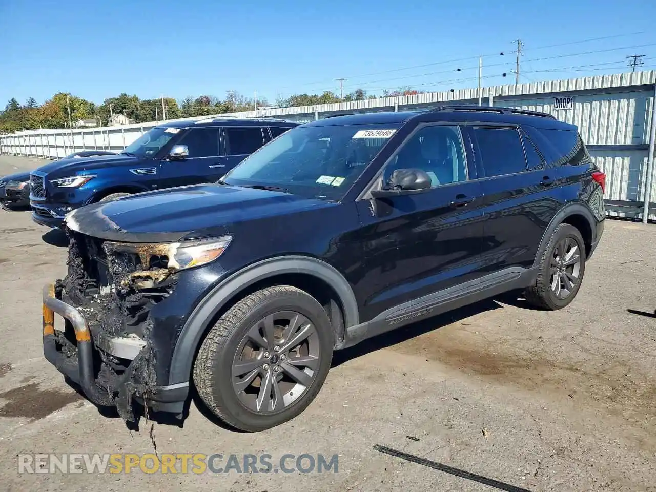 1 Photograph of a damaged car 1FMSK8DH8MGA54754 FORD EXPLORER 2021