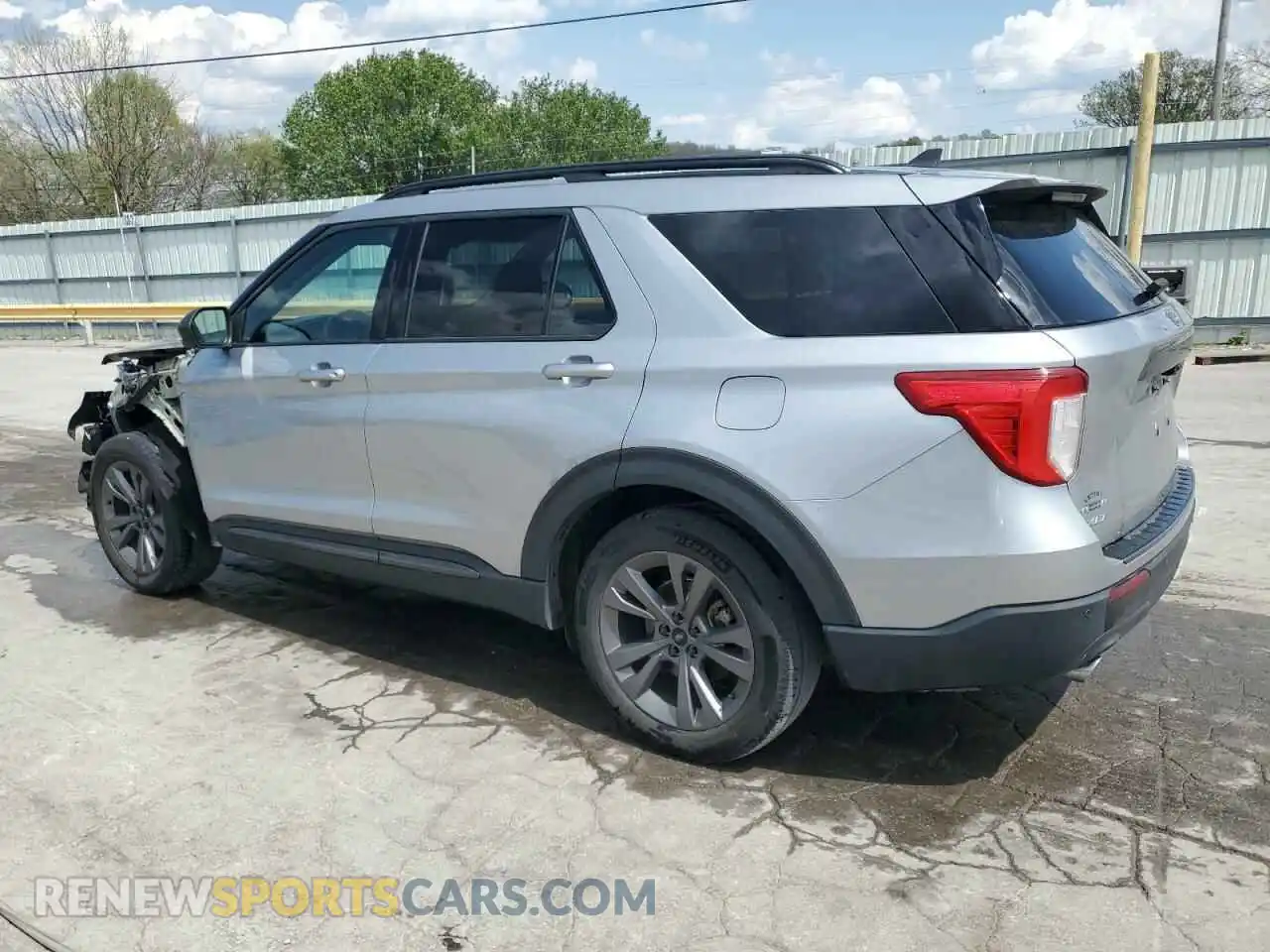 2 Photograph of a damaged car 1FMSK8DH8MGA56326 FORD EXPLORER 2021