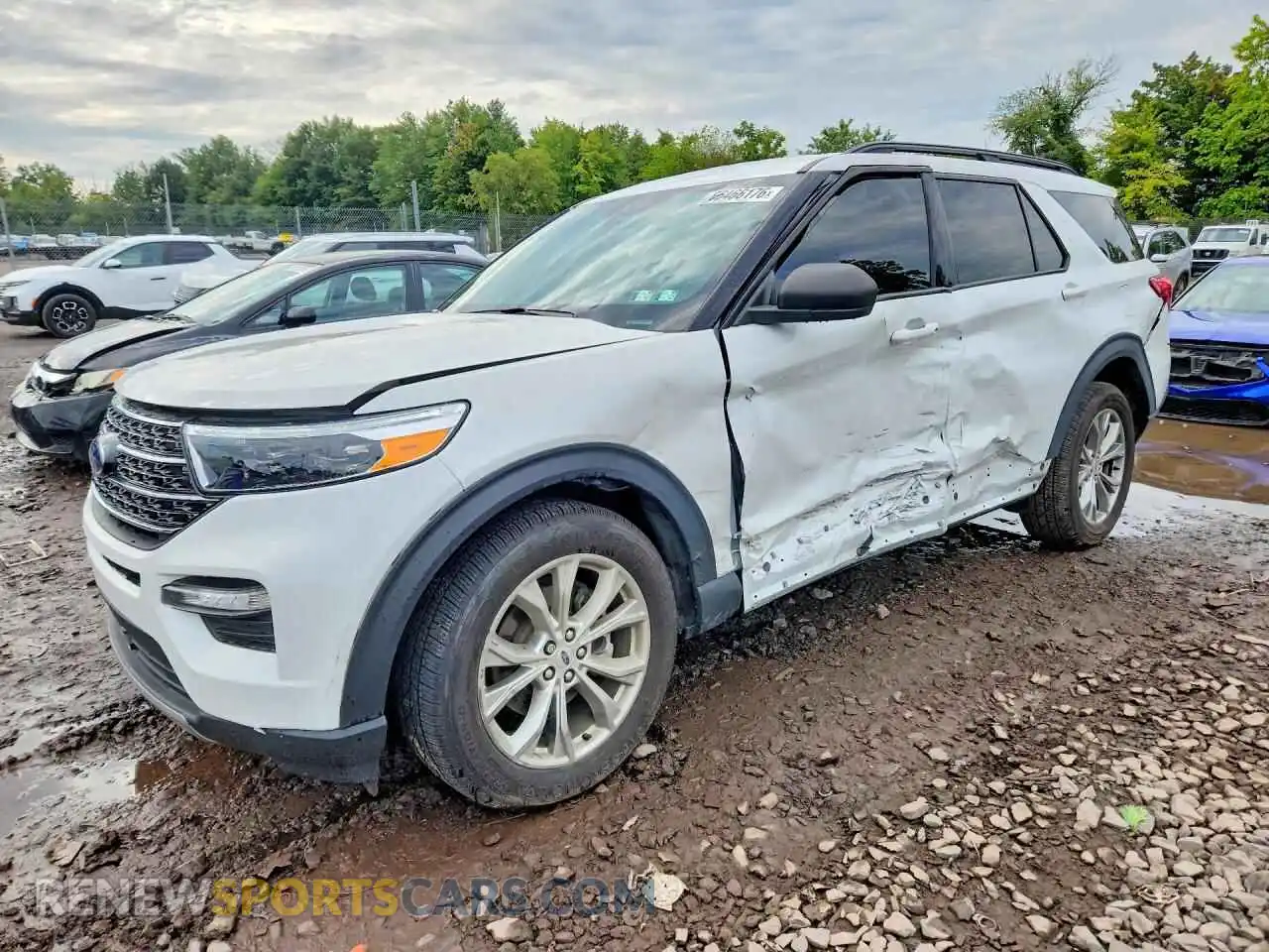 1 Фотография поврежденного автомобиля 1FMSK8DH8MGA67018 FORD EXPLORER 2021