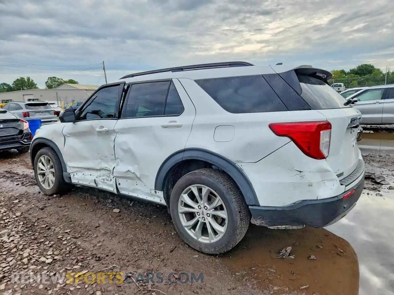 2 Фотография поврежденного автомобиля 1FMSK8DH8MGA67018 FORD EXPLORER 2021