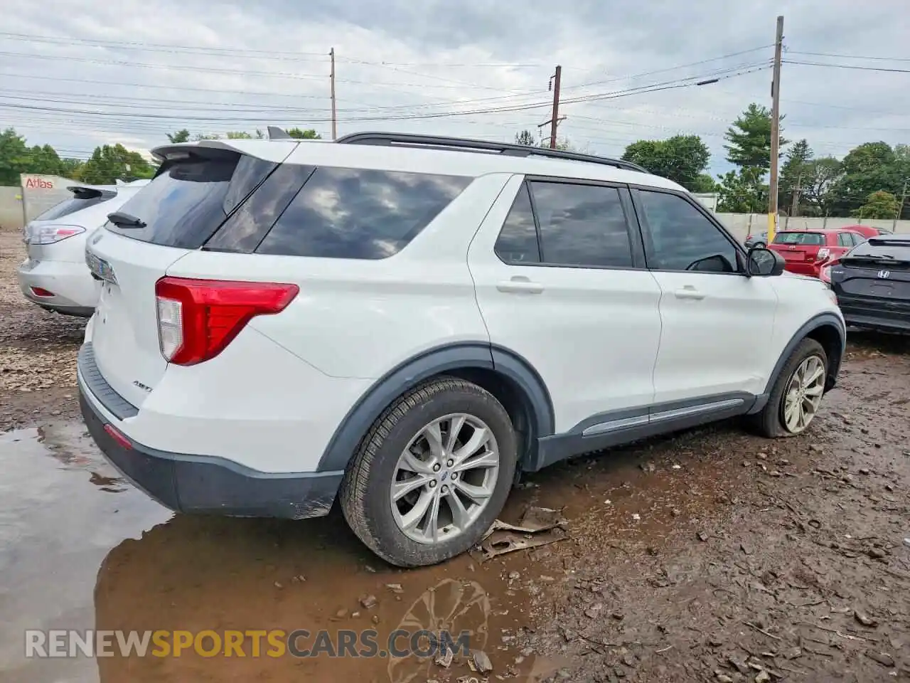3 Фотография поврежденного автомобиля 1FMSK8DH8MGA67018 FORD EXPLORER 2021