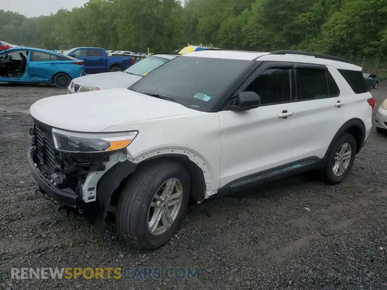 1 Photograph of a damaged car 1FMSK8DH8MGA75927 FORD EXPLORER 2021