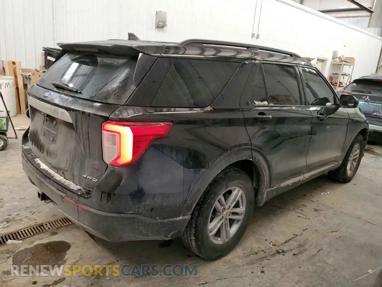 3 fotografías del automóvil dañado 1FMSK8DH8MGA82750 FORD EXPLORER 2021
