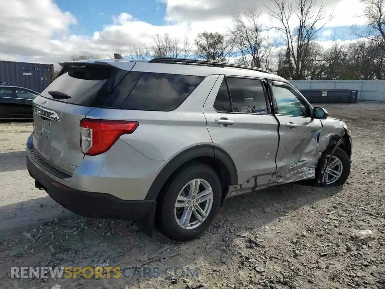 3 Photograph of a damaged car 1FMSK8DH8MGB77406 FORD EXPLORER 2021