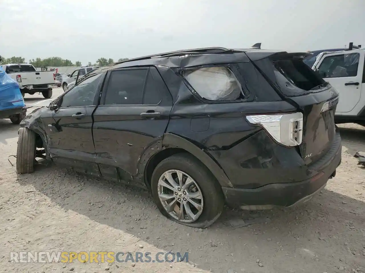 2 Photograph of a damaged car 1FMSK8DH8MGB94500 FORD EXPLORER 2021
