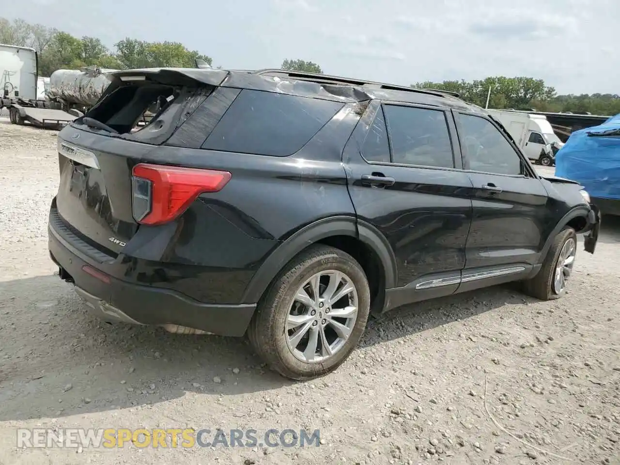 3 Photograph of a damaged car 1FMSK8DH8MGB94500 FORD EXPLORER 2021
