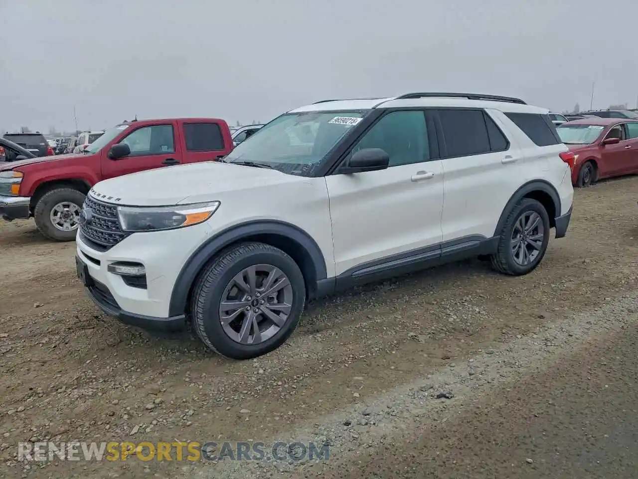 1 Photograph of a damaged car 1FMSK8DH8MGC41363 FORD EXPLORER 2021