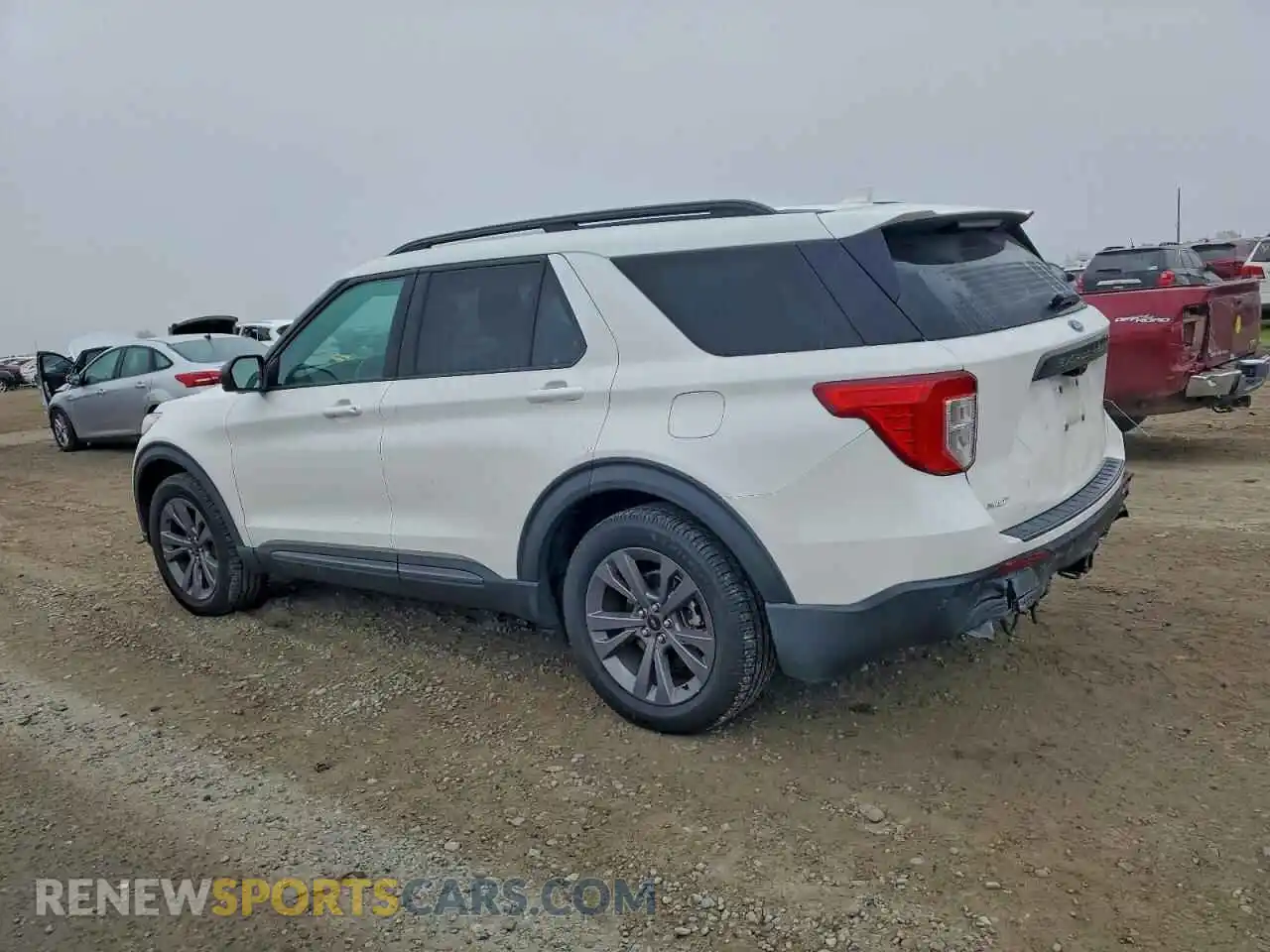 2 Photograph of a damaged car 1FMSK8DH8MGC41363 FORD EXPLORER 2021