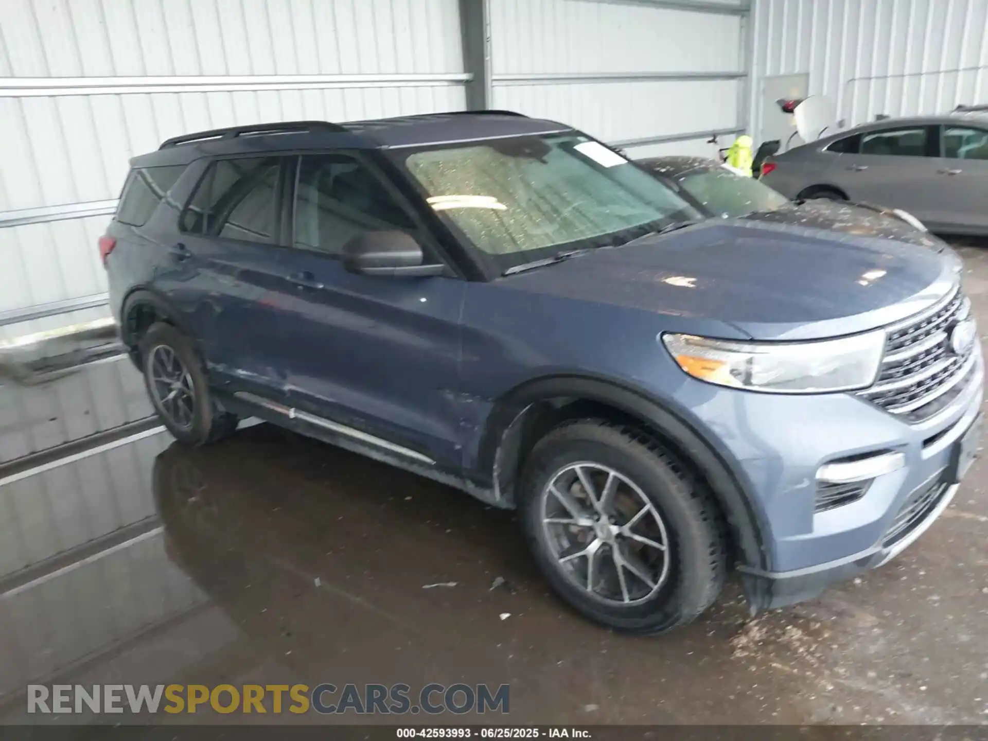 1 Photograph of a damaged car 1FMSK8DH8MGC44554 FORD EXPLORER 2021