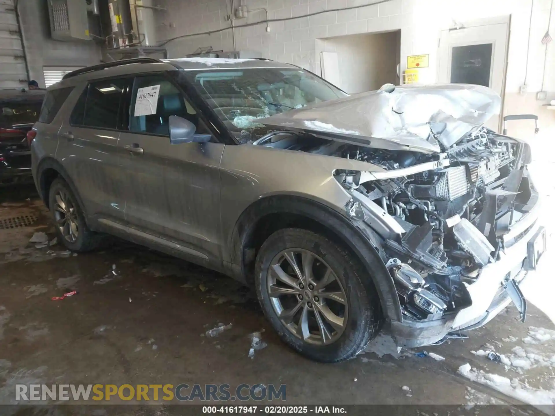 1 Photograph of a damaged car 1FMSK8DH9MGA03909 FORD EXPLORER 2021