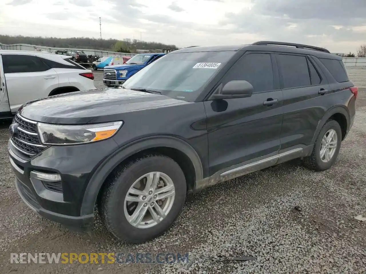 1 Photograph of a damaged car 1FMSK8DH9MGA29085 FORD EXPLORER 2021