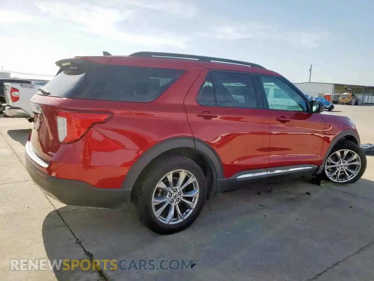 3 Photograph of a damaged car 1FMSK8DH9MGA57887 FORD EXPLORER 2021
