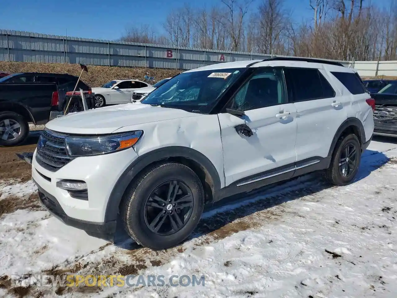 1 Photograph of a damaged car 1FMSK8DH9MGA69750 FORD EXPLORER 2021