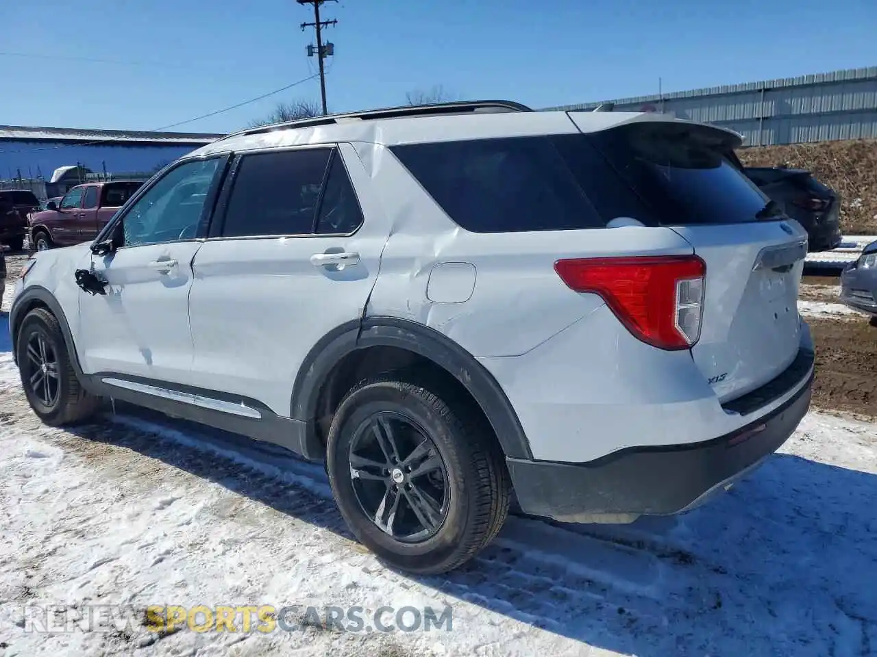 2 Photograph of a damaged car 1FMSK8DH9MGA69750 FORD EXPLORER 2021