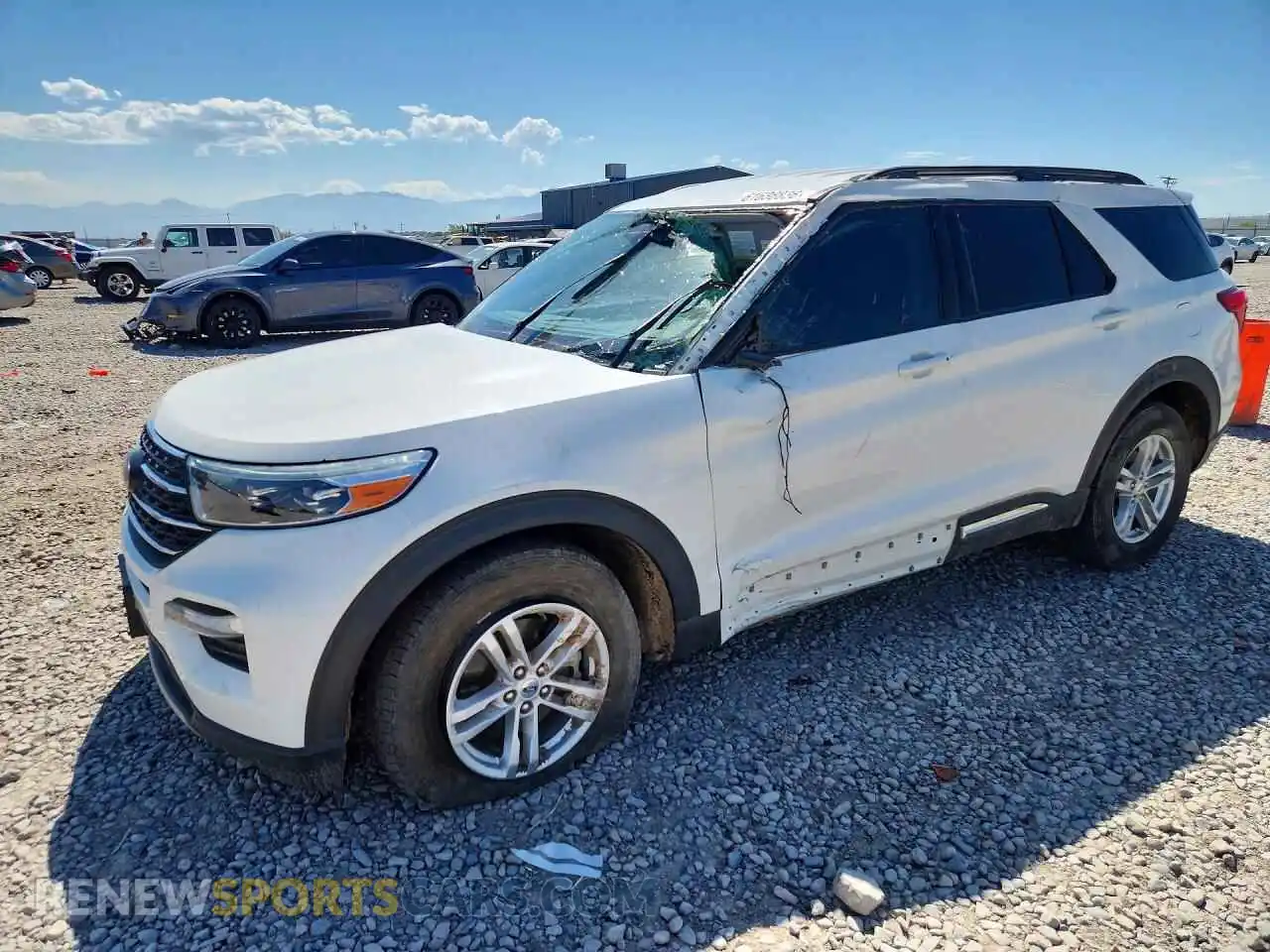 1 Photograph of a damaged car 1FMSK8DH9MGA95345 FORD EXPLORER 2021