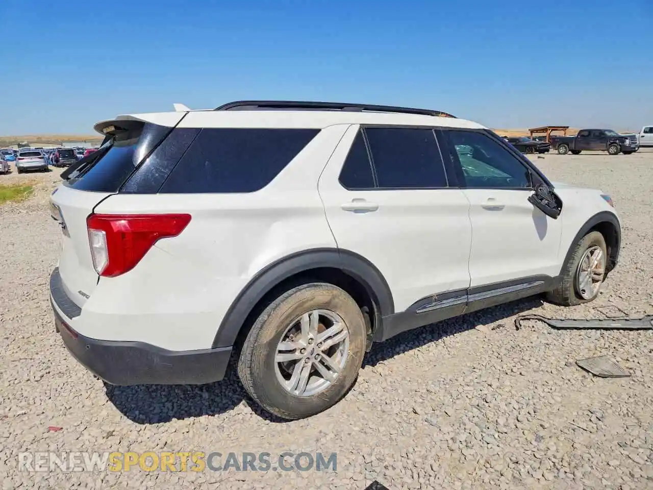 3 Photograph of a damaged car 1FMSK8DH9MGA95345 FORD EXPLORER 2021