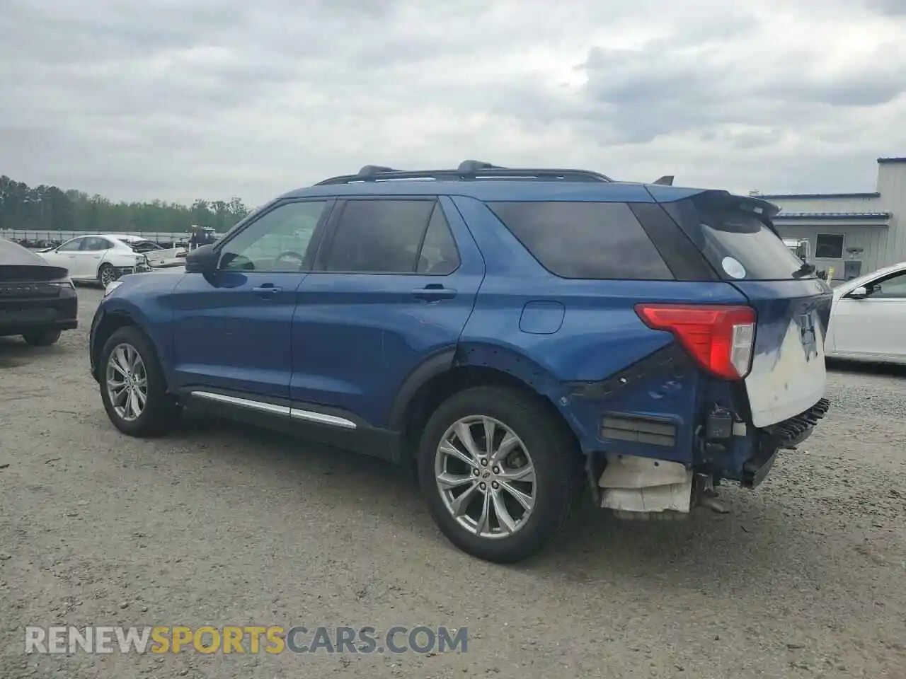 2 fotografías del automóvil dañado 1FMSK8DH9MGB13603 FORD EXPLORER 2021