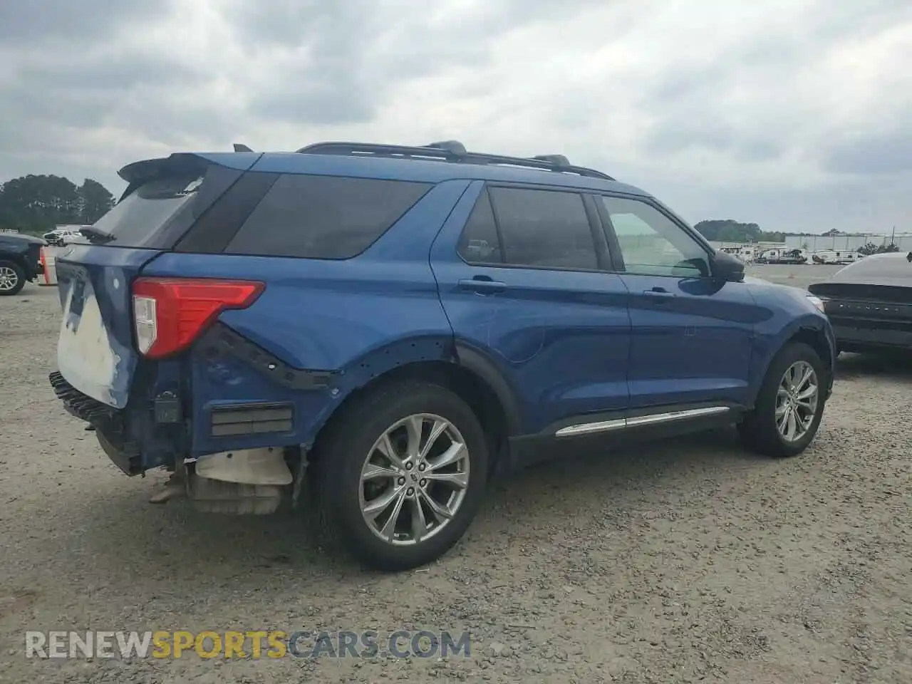 3 fotografías del automóvil dañado 1FMSK8DH9MGB13603 FORD EXPLORER 2021